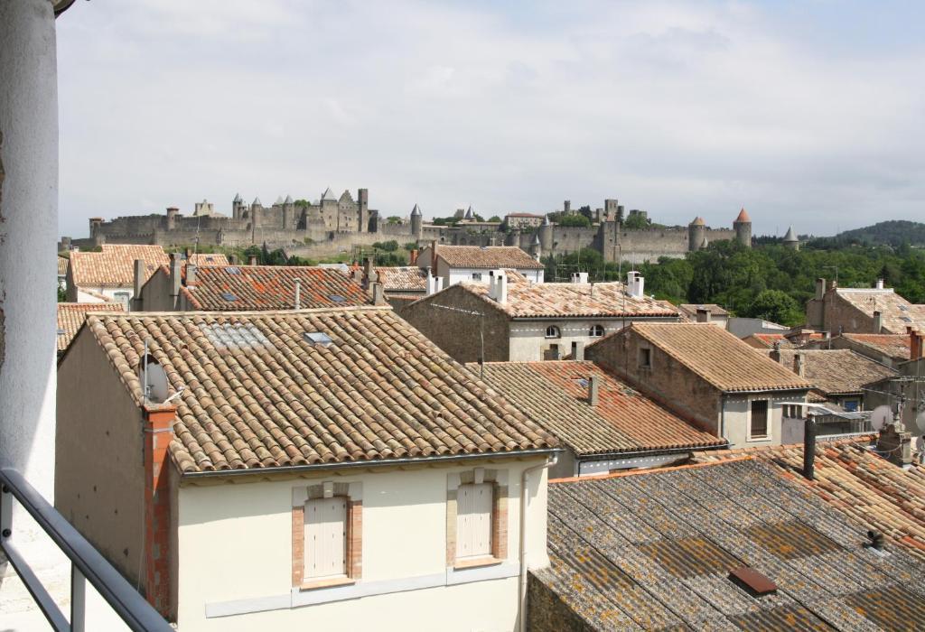 Appartement Le Saint Paul - Les Balcons De La Cite Carcassonne Buitenkant foto