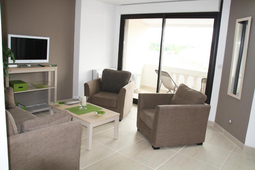 Appartement Le Saint Paul - Les Balcons De La Cite Carcassonne Kamer foto